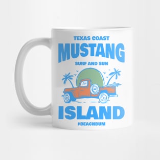 MUSTANG ISLAND TEXAS T-SHIRT Mug